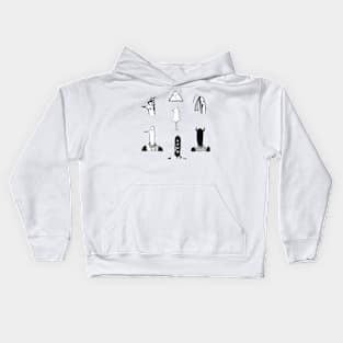 Punpun all forms  pack Kids Hoodie